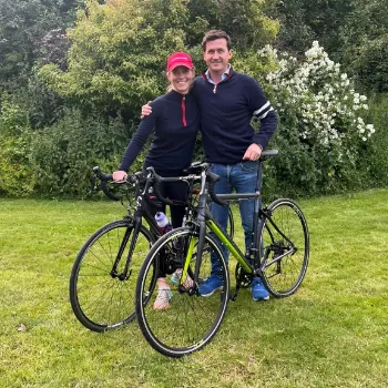 Gem Waterhouse and Si Mitchell - Part of The Racing Welfare Team